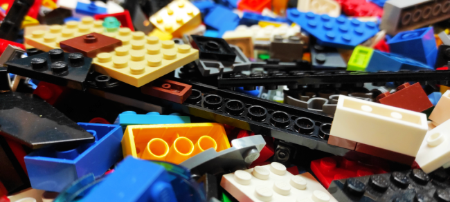Lego mix / hrabárna kostek